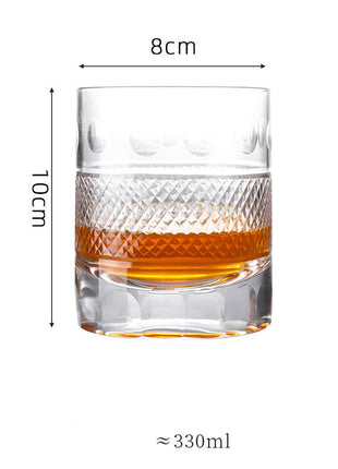 engraved high-end glasses