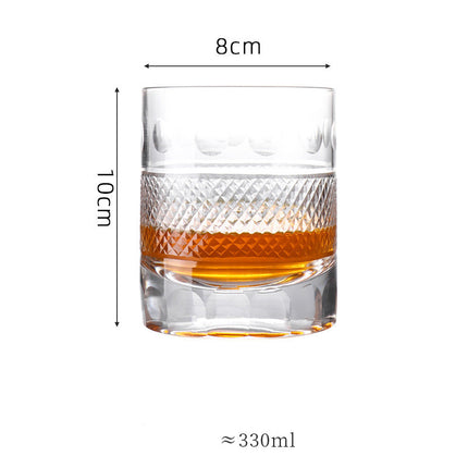 engraved high-end glasses