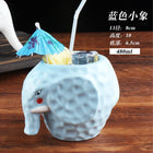 Tiki Mug — Blue Little Elephant 480ml