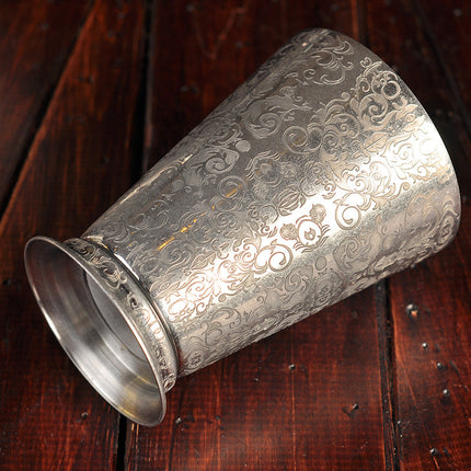 Metal cup Engraving