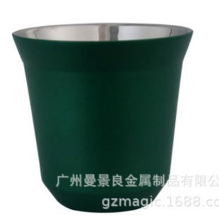 double-layer coffee mug