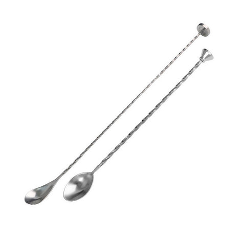 Bar spoon Muddler, stainless steel with muddler head | Cocktail Ceremony