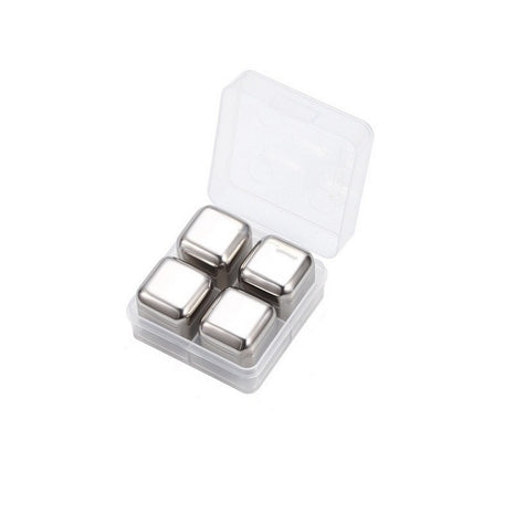 Reusable metal ice cubes — gold finish | Cocktail Ceremony