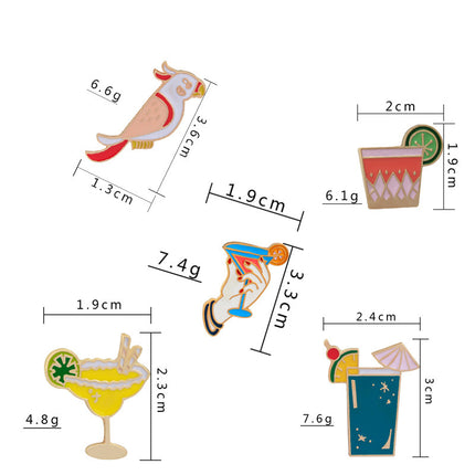 Cocktails pin highball