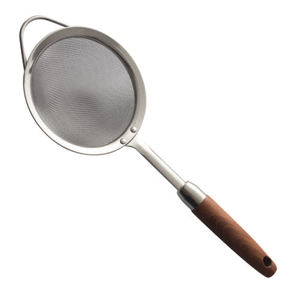 Fine strainer wooden handle