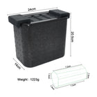 2 holes Ice Mold, view 23 — cocktail ice cube mold for cocktail bars | Cocktail Ceremony