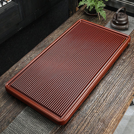 Wood tea tray, view 2 — tea serving pot for cocktail bars | Cocktail Ceremony