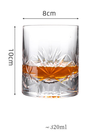engraved high-end glasses