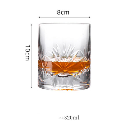 engraved high-end glasses