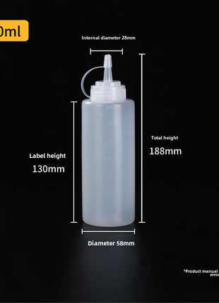 sauce squeeze bottles