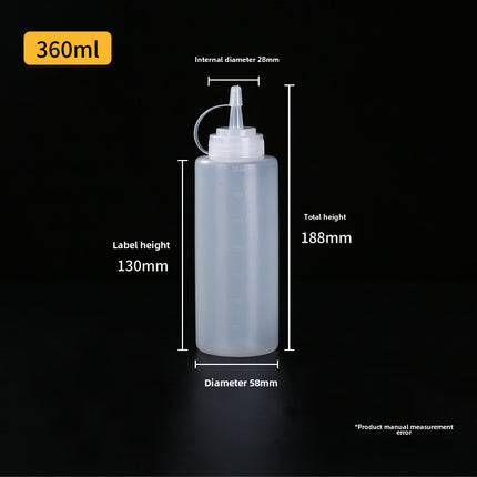 sauce squeeze bottles