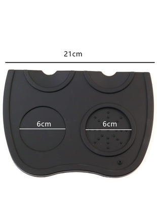 Coffee tamper mat