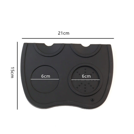 Coffee tamper mat