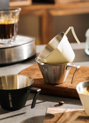 Espresso measuring cup