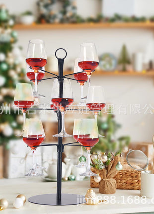 Goblet metal hanger 12 glasses