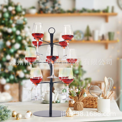 Goblet metal hanger 8 glasses