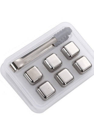 Metal ice cubes