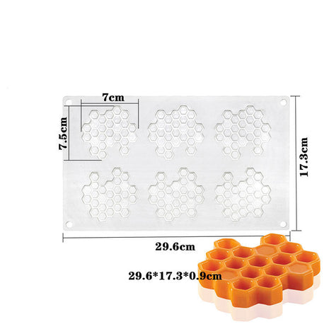 Honeycomb Silicone Mold — silicone bar mold for cocktail bars | Cocktail Ceremony