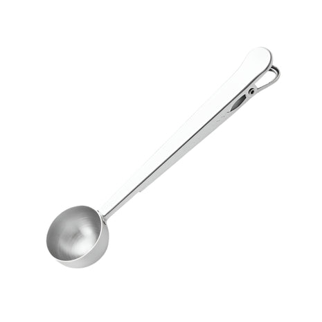Metal measuring spoon on a white background | Cocktail Ceremony