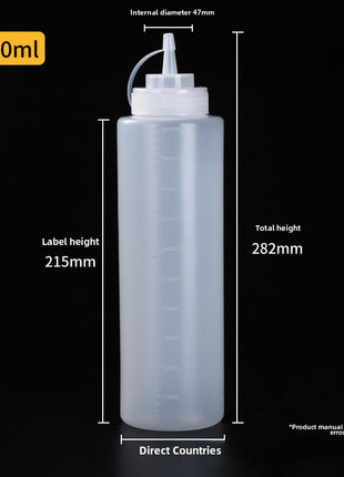 sauce squeeze bottles