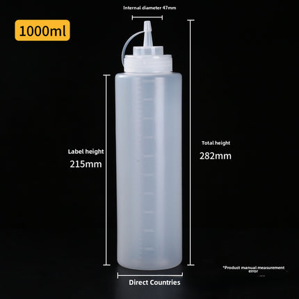 sauce squeeze bottles