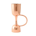 Jigger with side handle — gold finish | Cocktail Ceremony