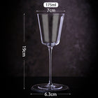 6 Pcs glasses goblets — cocktail glass for cocktail bars | Cocktail Ceremony