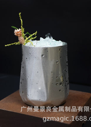 Stainless steel glass