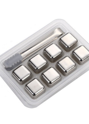 Metal ice cubes