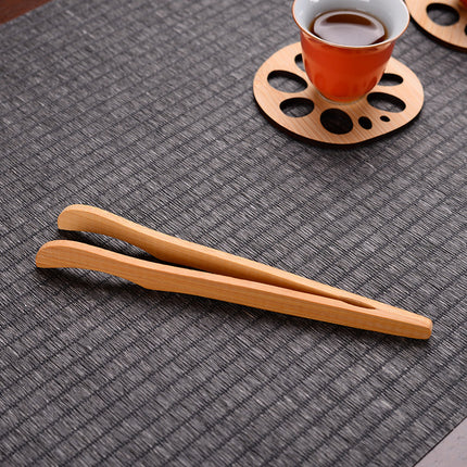 bamboo tongs / tweezers