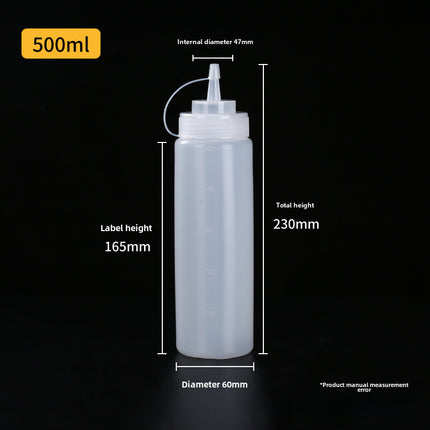 sauce squeeze bottles
