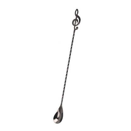 Bar spoon music note