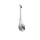 Stainless steel ladle with measurement details on a white background | Cocktail Ceremony