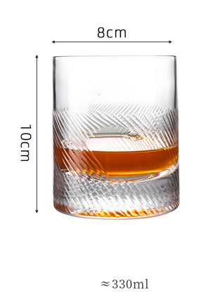 engraved high-end glasses