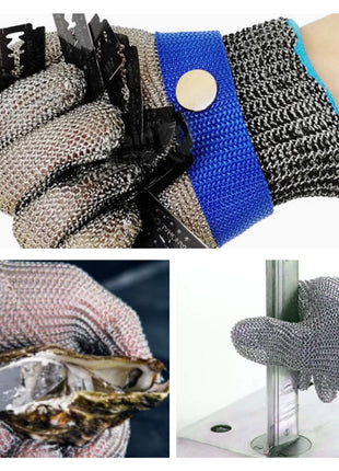 steel gloves