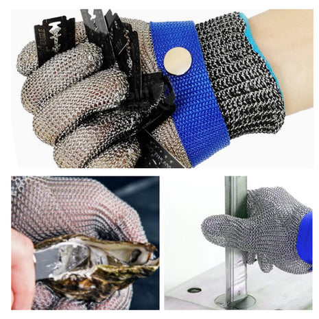 Steel gloves, view 2 | Cocktail Ceremony