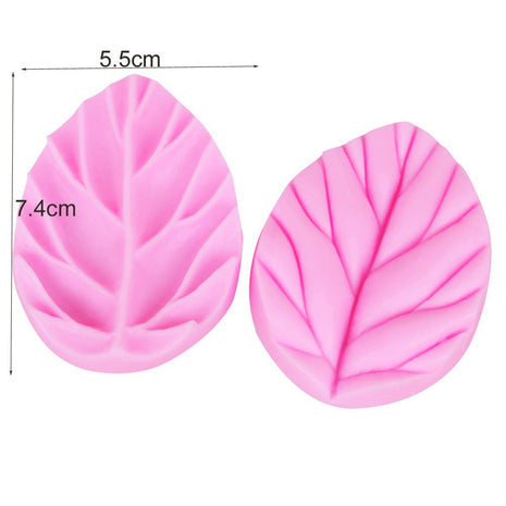 Mold isomalt Leaves, view 2 — silicone bar mold for cocktail bars | Cocktail Ceremony