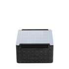 Crystal clear ice cube maker with dimensions and weight information on a white background | Cocktail Ceremony