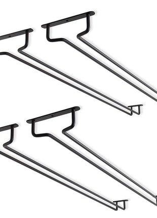 glass holder rail