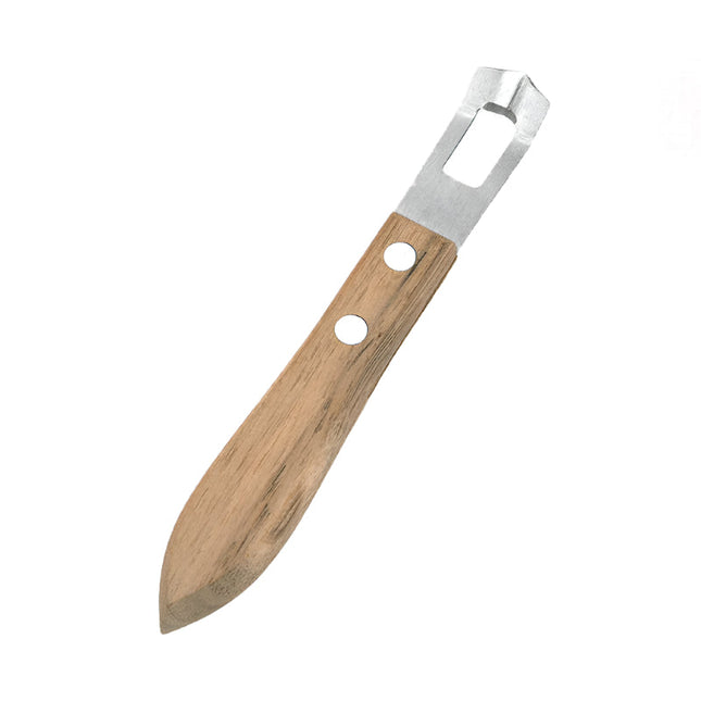 Carving knife wooden handle