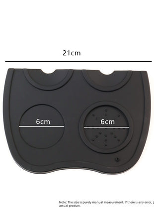 Coffee tamper mat