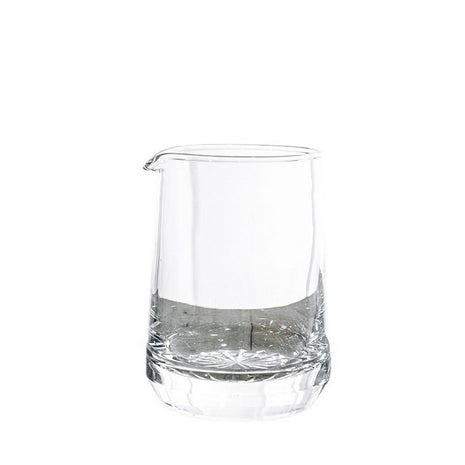 Japanese ribbed mixing glass, 750ml — seamless spout detail | Cocktail Ceremony