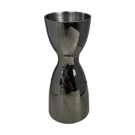 Hourglass jigger, 30/50ml matte black stainless steel | Cocktail Ceremony