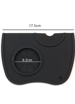 Coffee tamper mat