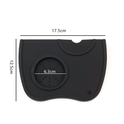 Coffee tamper mat