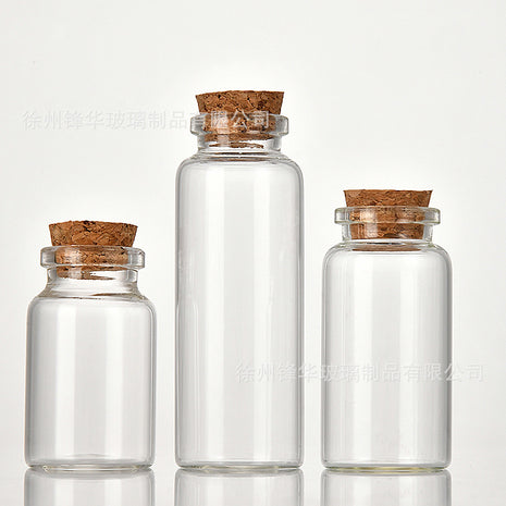 15 ml cork glass tube (set of 10 Pcs), view 2 — cocktail glass for cocktail bars | Cocktail Ceremony