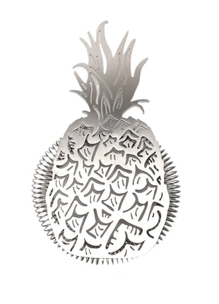 pineapple art strainer 