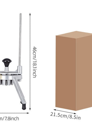 Fruit splitting machine