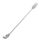 Bar spoon Fork, 30cm stainless steel with fork tip | Cocktail Ceremony