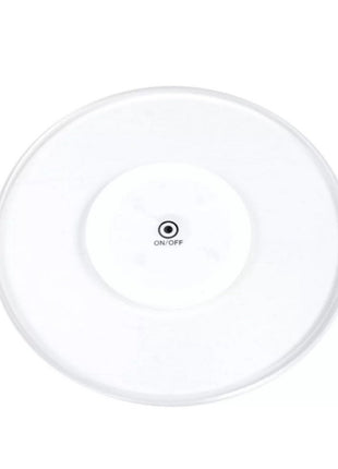 Acrylic crystal LED coasters 100mm - Cocktailceremony